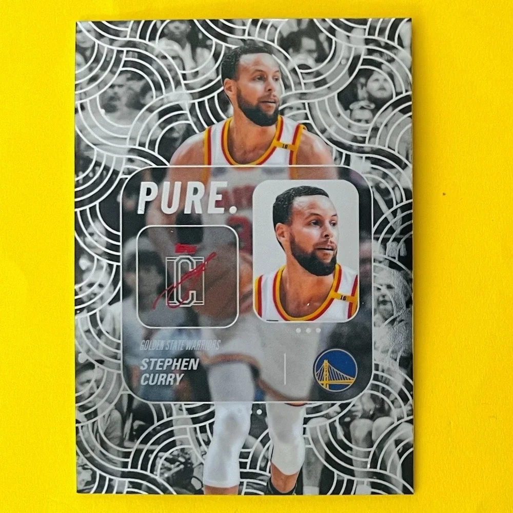2025-26 Topps Signature Class Pure Stephen Curry Insert PU-10 Warriors‎